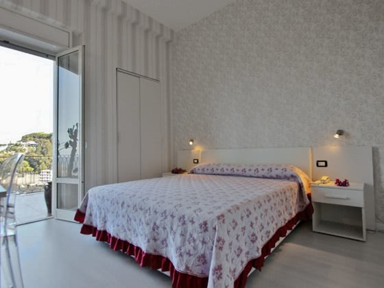 Doppelzimmer im Hotel "Baia Azzurra " in Taormina